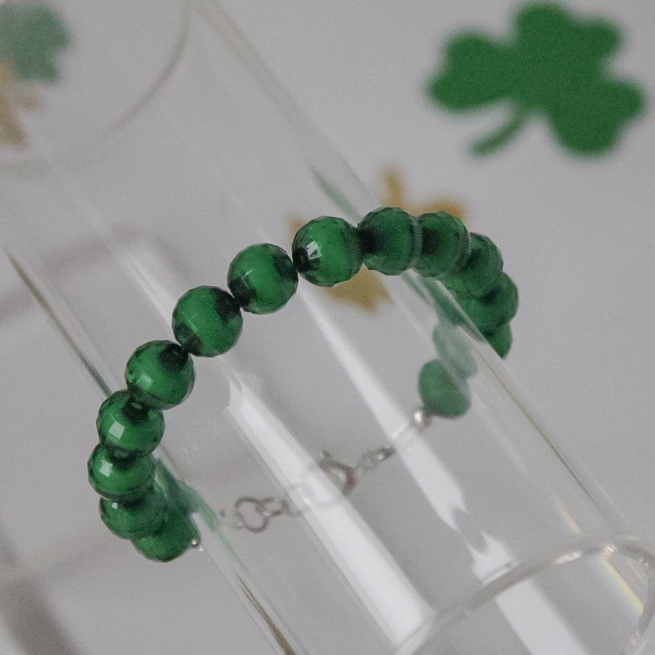 Shamrock Green Necklace