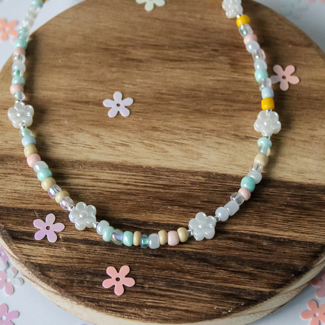 Spring floral Necklace