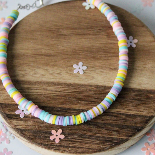 Easter Disc Necklace