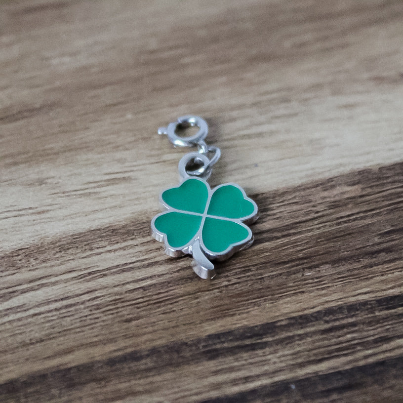 Green shamrock charm add on