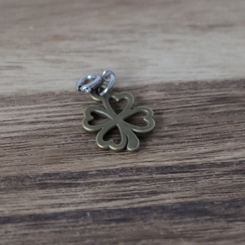 Brass Clover charm add on