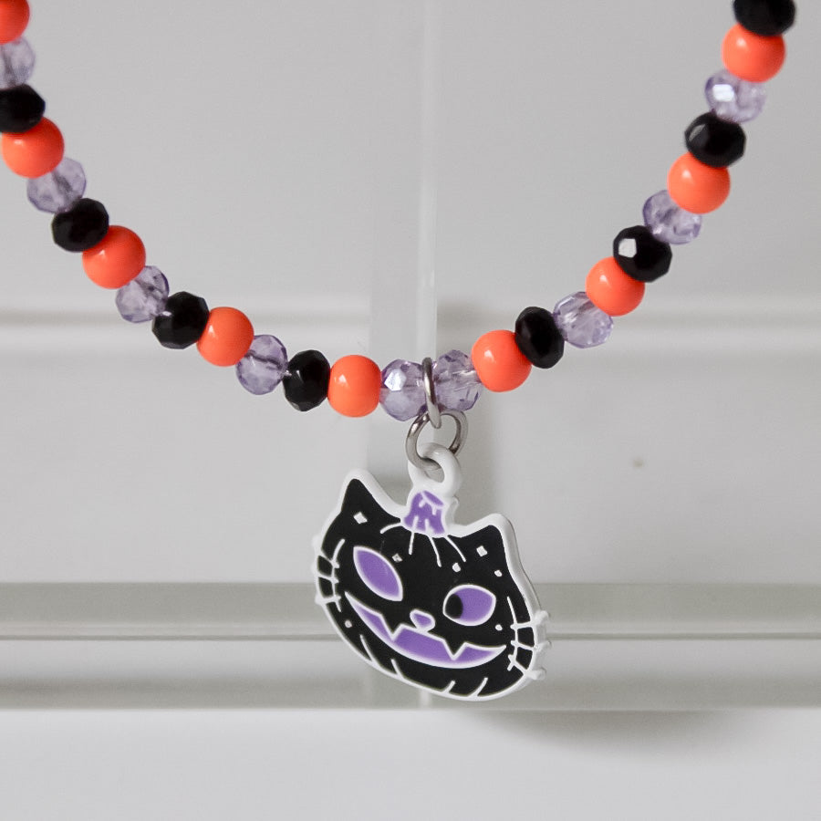 Purple cat charm add on