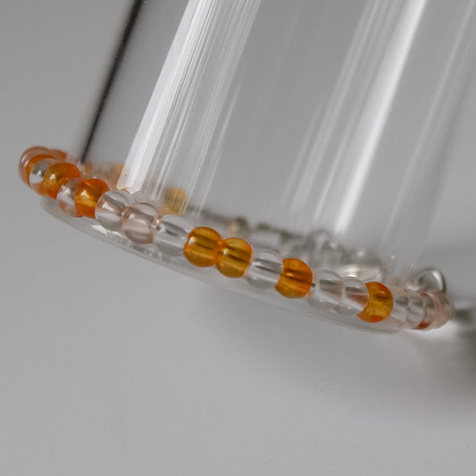 Glass orange dainty