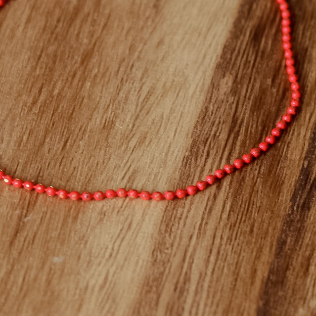 Red Dainty Chain