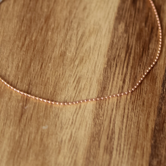 Rose Gold Dainty Chain