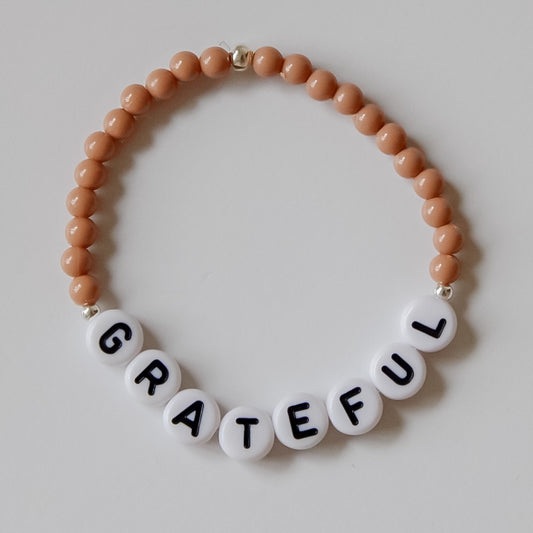 Brown Necklace *With or without affirmation*