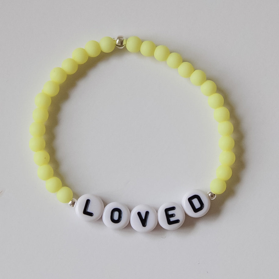 Pale Yellow Necklace *With or without affirmation*