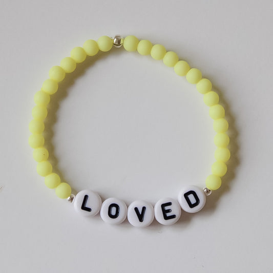 Pale Yellow Necklace *With or without affirmation*