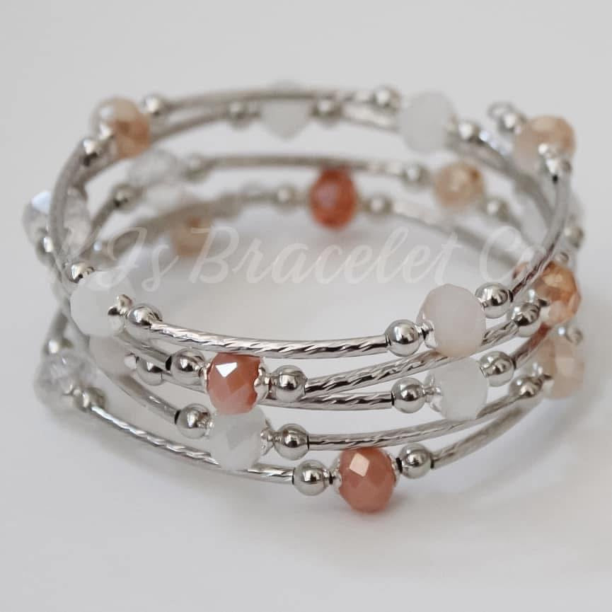 Wire Wrap Bracelet- Fits 5.0” up.