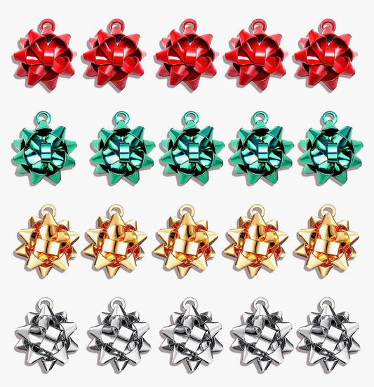 Christmas bow charm add on