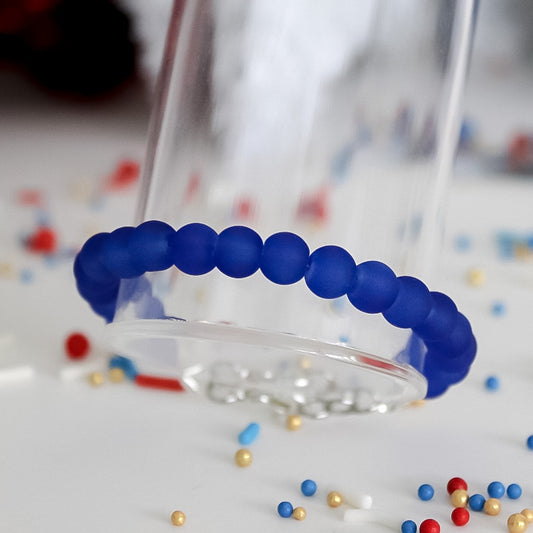 Frosted Blue Necklace