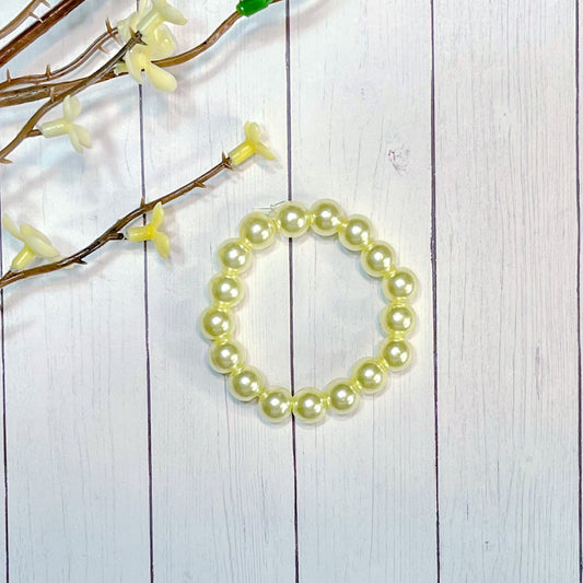 Ivory Faux Pearl