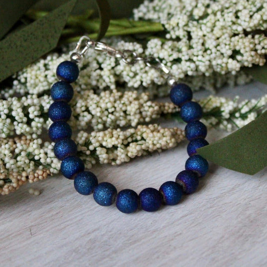 Midnight Blue Druzy